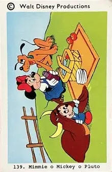 Pluto — 1973-76 Disney Set Numbered #139
