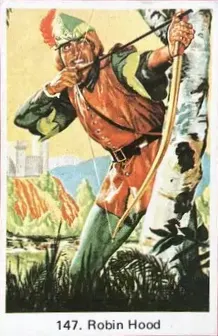 Robin Hood — 1977-81 Comic & Children's Cards #147