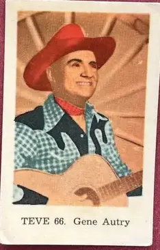 Gene Autry — 1962 TEVE Set #66