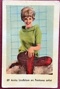Anita Lindblom — 1964 Numbered Set 2 (1-156) #89
