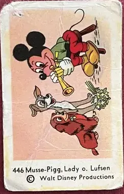 Musse Pigg — 1963 Numbered Set 4 (301-451) #446
