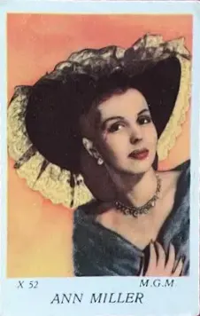 Ann Miller — 1955 X Set #52