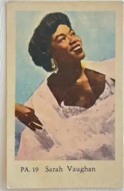 Sarah Vaughan — 1958 PA Set #19