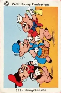Practical Pig — 1973-76 Disney Set Numbered #181