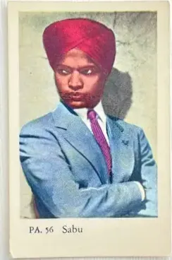 Sabu — 1958 PA Set #56