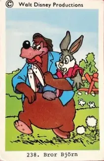 Br'er Rabbit — 1973-76 Disney Set Numbered #238