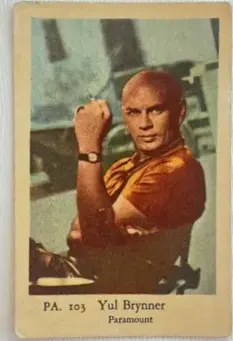 Yul Brynner — 1958 PA Set #103