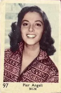 Pier Angeli — 1957 Large Number Studio Series #97