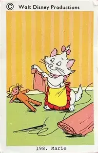 Marie — 1973-76 Disney Set Numbered #198