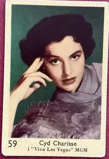 Cyd Charisse — 1957 Large Number Studio Series #59