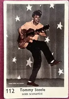 Tommy Steele — 1957 Large Number Studio Series #112