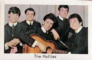 The Hollies — 1966-68 Popbilder Unnumbered Series
