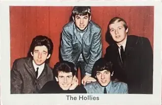 The Hollies — 1966-68 Popbilder Unnumbered Series