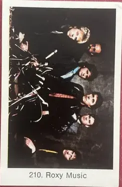 Roxy Music — 1979 Popbilder Period After Number I #210
