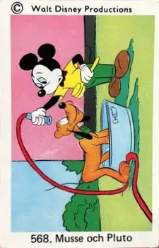 Mickey Mouse — 1973-76 Disney Set Numbered #568