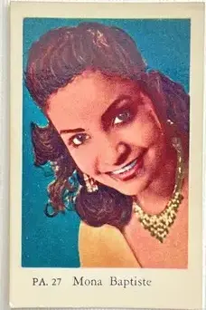 Mona Baptiste — 1958 PA Set #27
