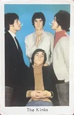 The Kinks — 1966-68 Popbilder Unnumbered Series