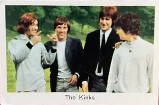 The Kinks — 1966-68 Popbilder Unnumbered Series