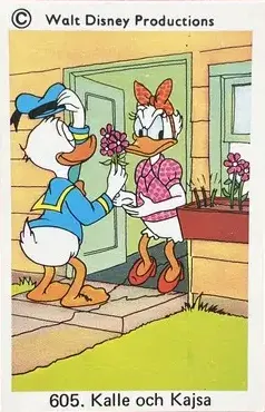 Daisy Duck — 1973-76 Disney Set Numbered #605