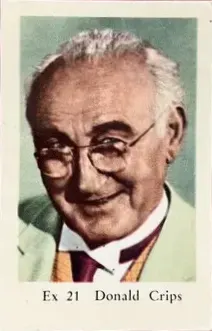 Donald Crips — 1962 Ex Set #21