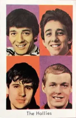 The Hollies — 1966-68 Popbilder Unnumbered Series