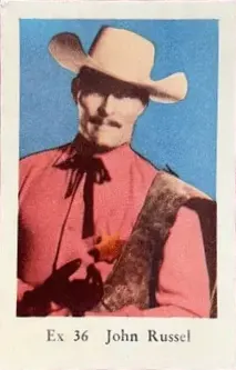 John Russell — 1962 Ex Set #36