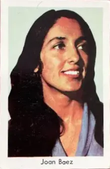 Joan Baez — 1966-68 Popbilder Unnumbered Series