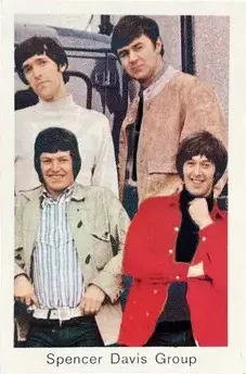 Spencer Davis Group — 1966-68 Popbilder Unnumbered Series