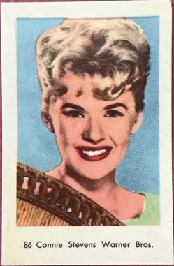 Connie Stevens — 1964 Numbered Set 2 (1-156) #86