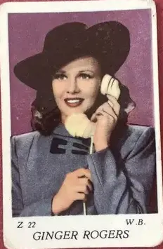 Ginger Rogers — 1956 Z Set #22