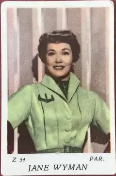 Jane Wyman — 1956 Z Set #54