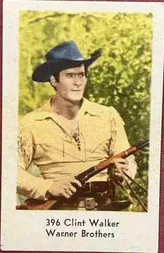 Clint Walker — 1963 Numbered Set 4 (301-451) #396