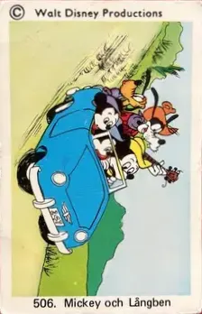 Morty Fieldmouse — 1973-76 Disney Set Numbered #506