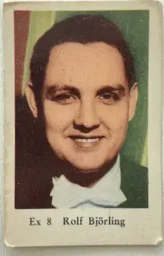 Rolf Björling — 1962 Ex Set #8