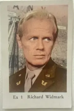 Richard Widmark — 1962 Ex Set #1