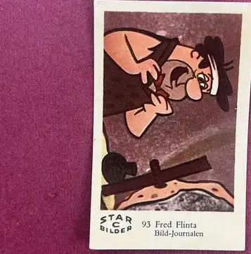 Fred Flintstone — 1962 Star Bilder C #93