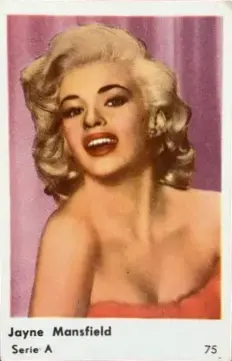Jayne Mansfield — 1958 Serie A #75