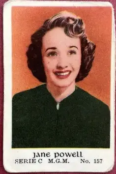 Jane Powell — 1953 Serie C (Color) #157