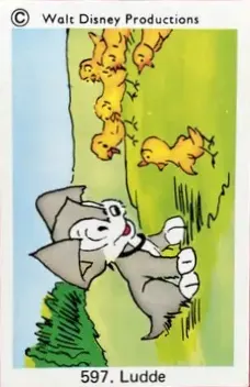 Scamp — 1973-76 Disney Set Numbered #597