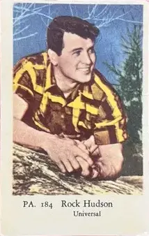 Rock Hudson — 1958 PA Set #184
