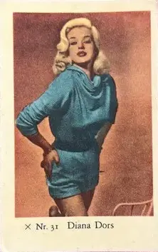 Diana Dors — 1958 X Nr Set #31