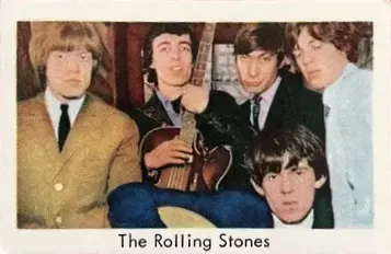 The Rolling Stones — 1966-68 Popbilder Unnumbered Series