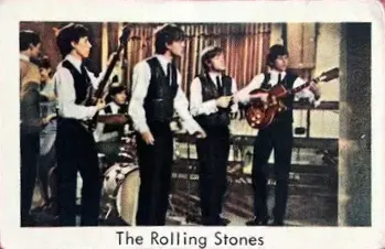 The Rolling Stones — 1966-68 Popbilder Unnumbered Series