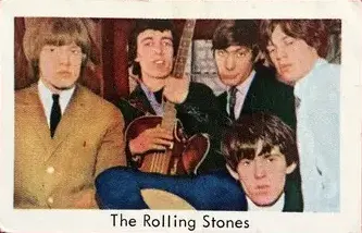 The Rolling Stones — 1966-68 Popbilder Unnumbered Series