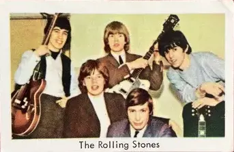 The Rolling Stones — 1966-68 Popbilder Unnumbered Series