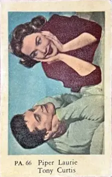 Tony Curtis — 1958 PA Set #66