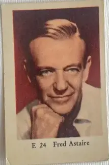 Fred Astaire — 1962 E Set (Straight Letters) #24