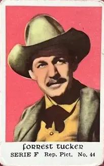 Forrest Tucker — 1956 Serie F #44