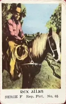 Rex Allen — 1956 Serie F #65