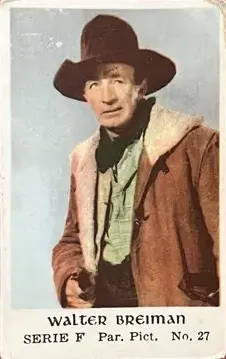 Walter Brennan — 1956 Serie F #27